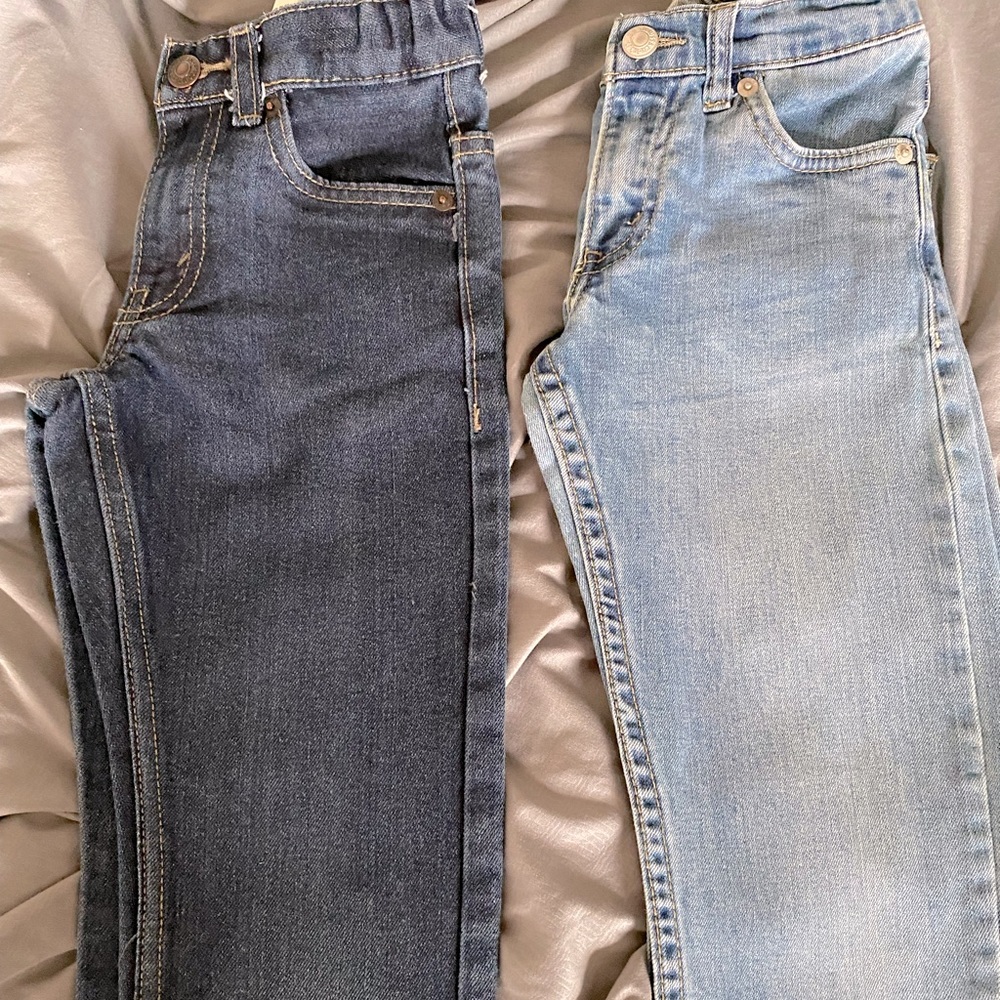 Two pairs of 511 Levi’s Kids Boys size 6.